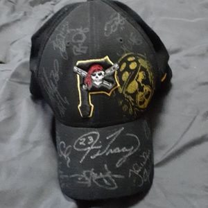 Autographed Pittsburgh Pirate hat